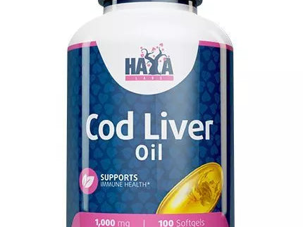 Haya Labs Cod Liver Oil 100 capsules