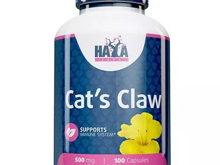 Haya Labs Cat’s Claw (Gauruotosios unkarijos žievės ekstraktas) 100 kaps.