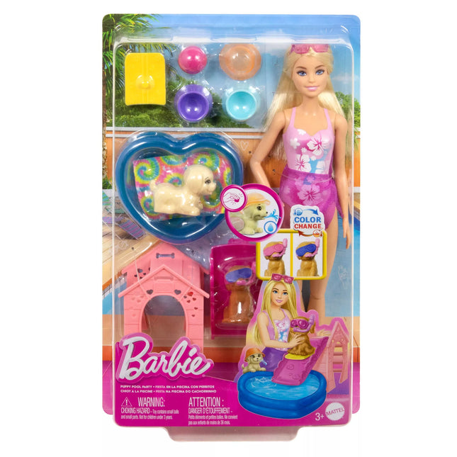 BARBIE Dolls and Animals Set (JBF35)