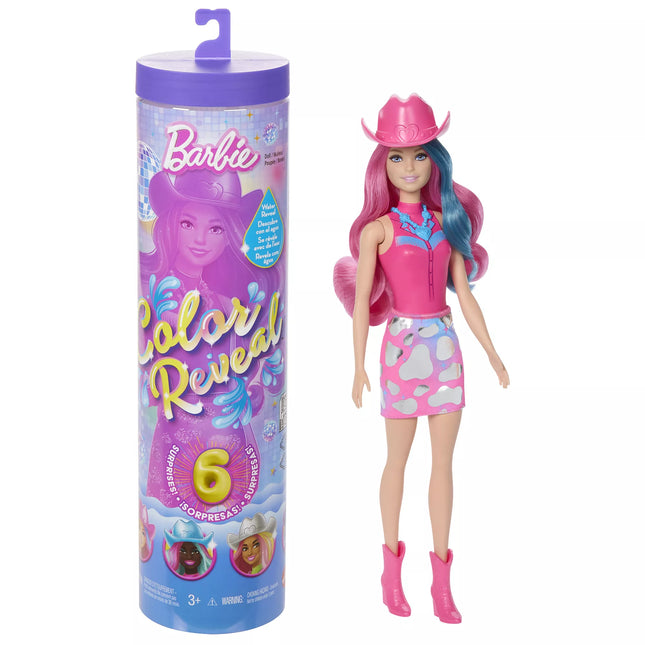 BARBIE COLOR REVEAL surprise set, Disco Star series (JCP01)