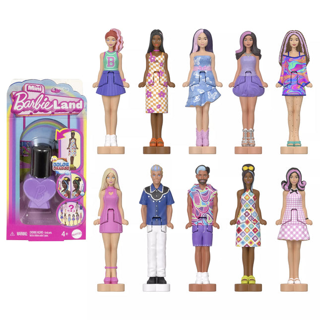 BARBIELAND Mini Nail Polish Shaped Surprise (JCP97)