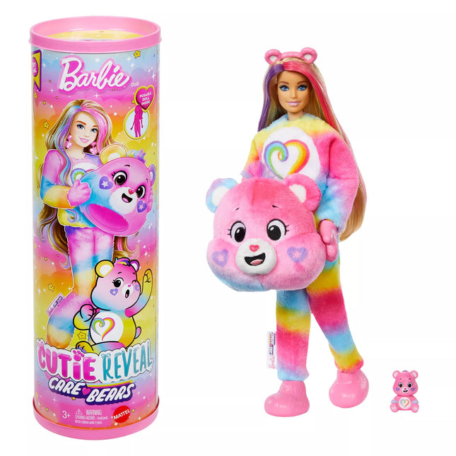 BARBIE CUTIE REVEAL CARE BEARS Set – Togetherness Bear (JFV60)
