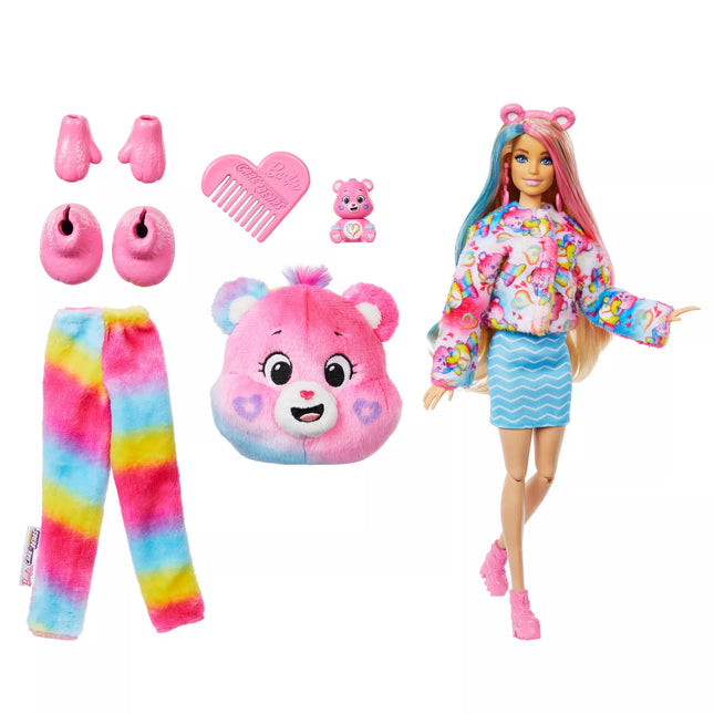 BARBIE CUTIE REVEAL CARE BEARS Set – Togetherness Bear (JFV60)