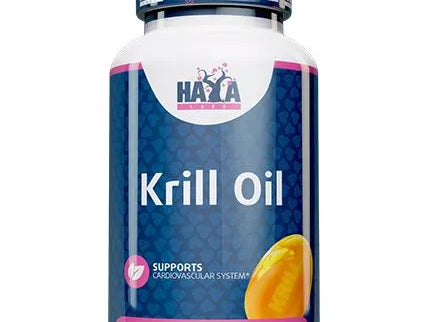 Haya Labs Krill oil (Krilių aliejus) 60 kaps.