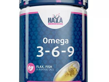 Haya Labs Omega 3-6-9 200 kaps. (žuvų taukai)