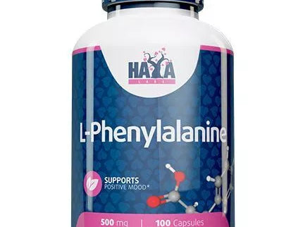 Haya Labs L-Phenylalanine 100 Capsules