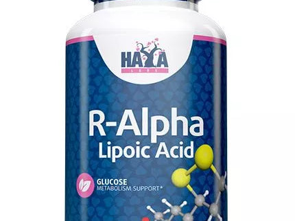Haya Labs R-Alpha Lipoic Acid (R-alfa lipoinė rūgštis) 60 kaps.