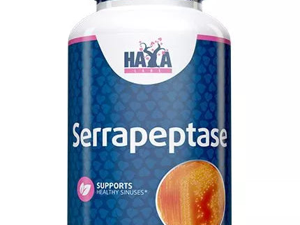 Haya Labs Serrapeptase (Serapeptazės fermentas) 90 kaps.