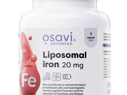 Osavi Liposomal Iron 60 capsules