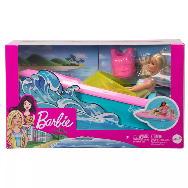 BARBIE Dolls and Boat Set (GRG30)