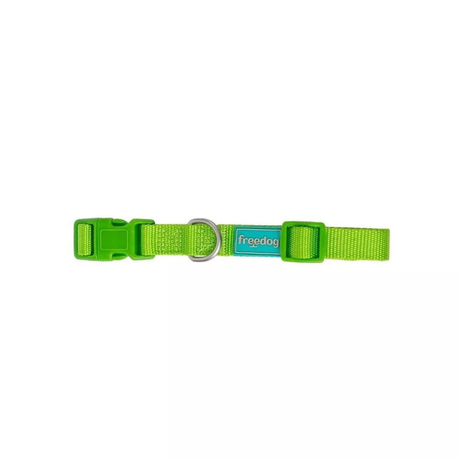 Basic Nylon Collar, Lime Color, 10 mm