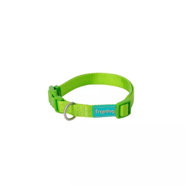 Basic Nylon Collar, Lime Color, 10 mm
