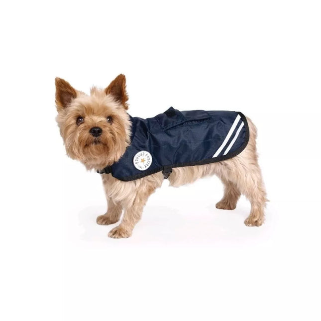 Pocker Dog Coat, Dark Blue, 20 cm