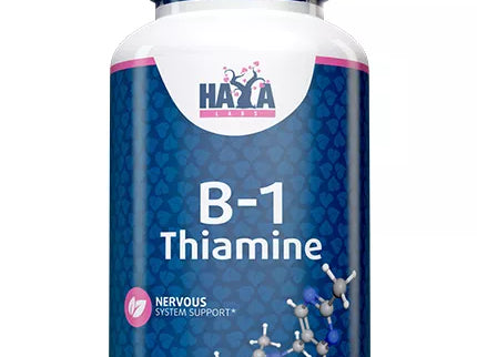 Haya Labs B-1 Thiamine 100 tabl. (Vitaminas B1)