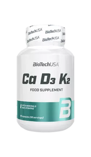 Biotech Ca D3 K2, 90 Capsules