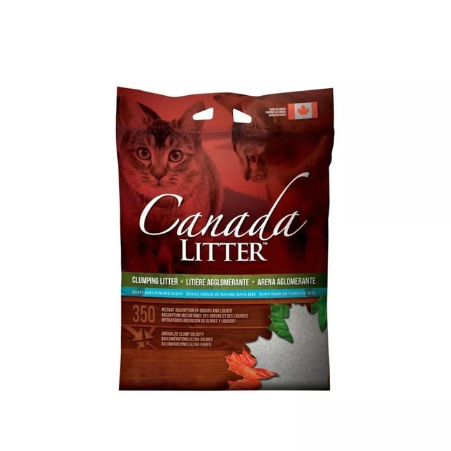Canada Litter cat litter with baby powder scent 18 kg