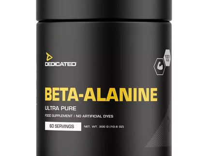 Dedicated Beta Alanine 300 g. (beta alaninas)