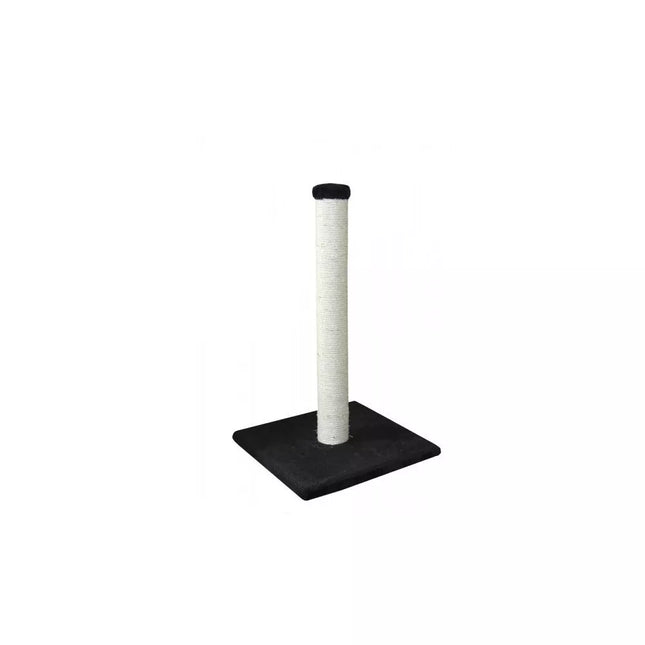 Cat Scratching Post Classic Bari, 35x35x64 cm, Black