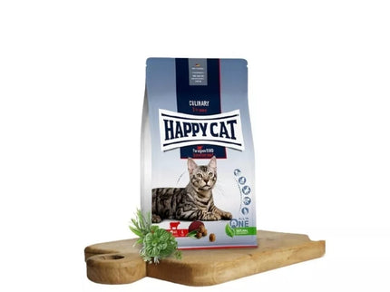 Complete Food for Adult Cats with Beef Culinary VoralpenRind, 300 g - Happy Cat