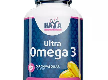 Haya Labs Ultra Omega 3 90 kaps. (žuvų taukai)
