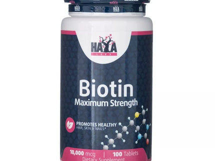 Haya Labs Biotin 100 tablets