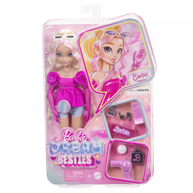 BARBIE DREAM BESTIES Malibu Doll (HYC21)