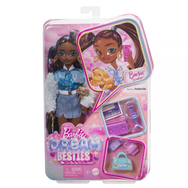BARBIE DREAM BESTIES Brooklyn Doll (HYC22)