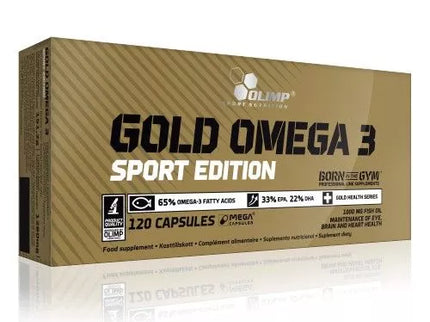 Olimp Gold Omega 3 Sport Edition 120 capsules