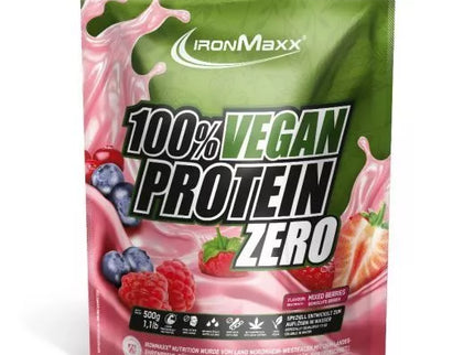 IronMaxx 100% Vegan Protein Zero 500g