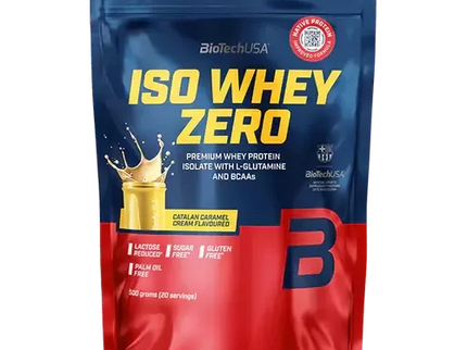 Biotech Iso Whey Zero 500 g. (Catalan Caramel Cream)
