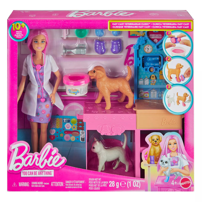 BARBIE Doll Veterinarian Playset (JFX93)