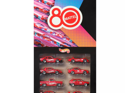 HOT WHEELS 8-Car Pack Mattel 80 (JGK09)
