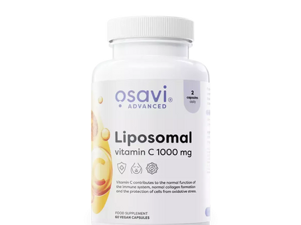 Osavi Liposomal Vitamin C 60 kaps. (liposominis vitaminas c)