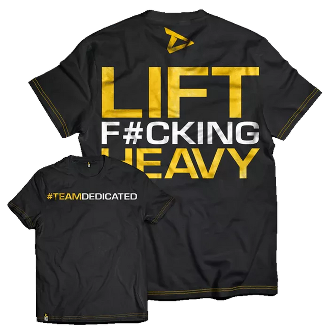 Dedicated Men's T-shirt "LIFT HEAVY"