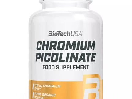 BioTech Chromium Picolinate (chromo pikolinatas) 60 tabl.
