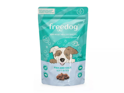 Dog treat Freedog with fish and kale, 100 g