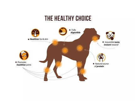 Peanut Butter Flavor Collagen Sticks for Dogs, Size S, 3 Count