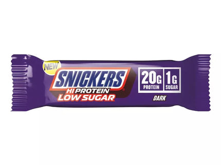 Snickers Dark Low Sugar High Protein Bar 57g.