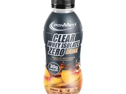 Ironmaxx Clear Whey Isolate Zero Drink 500 ml.Galioja iki 2025-06-12