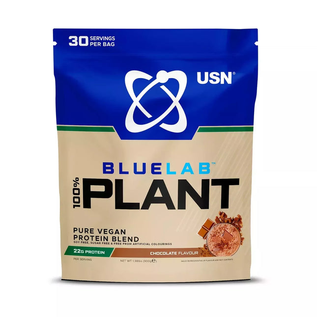 USN BlueLab 100% Plant Protein 900 g.