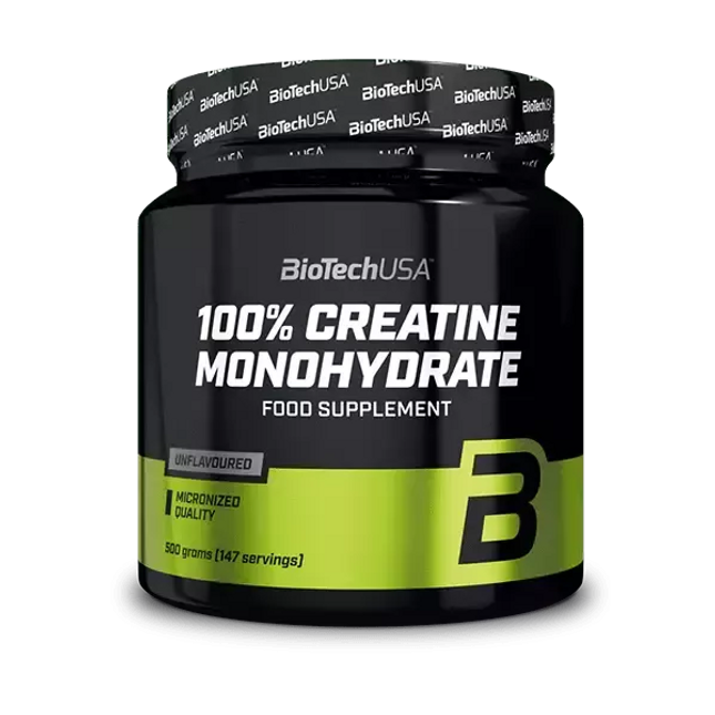 Biotech 100% Creatine Monohydrate 500 g.
