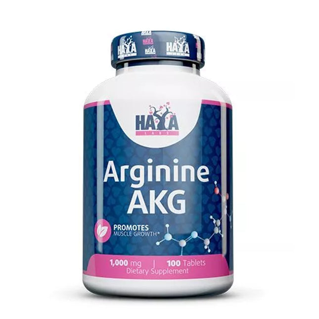 Haya Labs Arginine AKG 100 Tablets