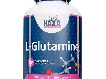 Haya Labs L-Glutamine 100 kaps. (L-Glutaminas)