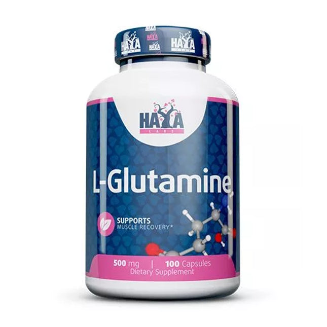 L-Glutamine 100 Capsules Haya Labs