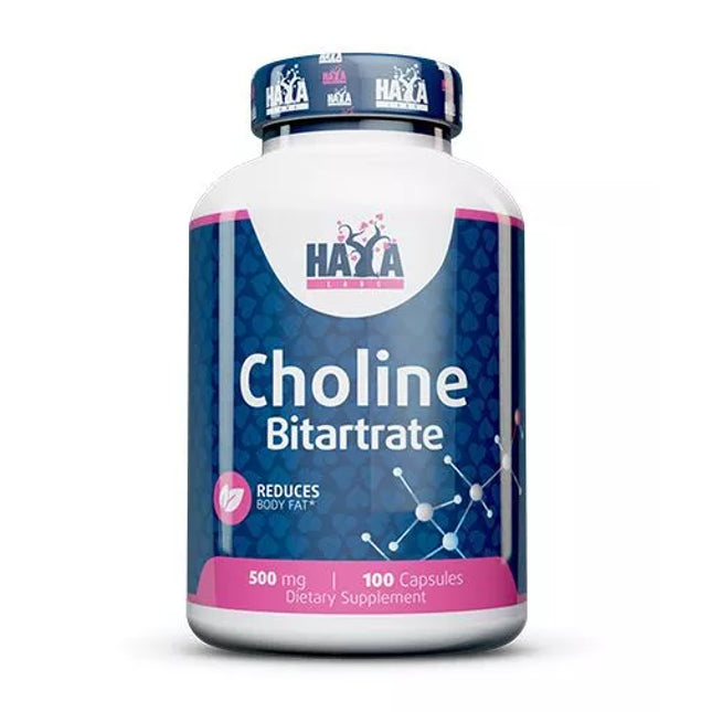 Haya Labs Choline Bitartrate 100 Capsules