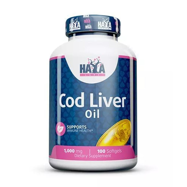 Haya Labs Cod Liver Oil 100 capsules