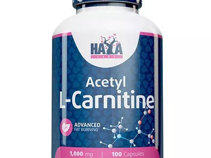 Haya Labs Acetyl L-Carnitine 100 Capsules