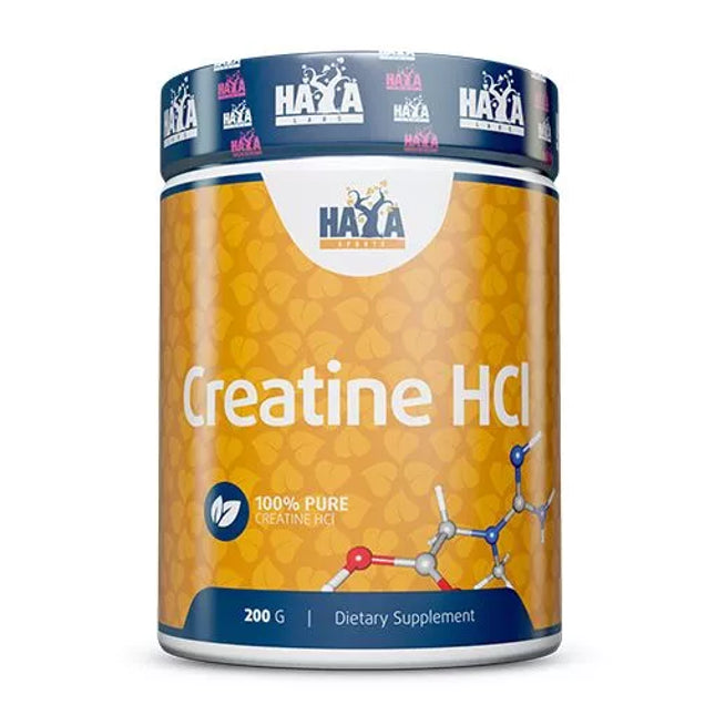 Haya Labs Sports Creatine HCL 200 g. (kreatino hidrochloridas)