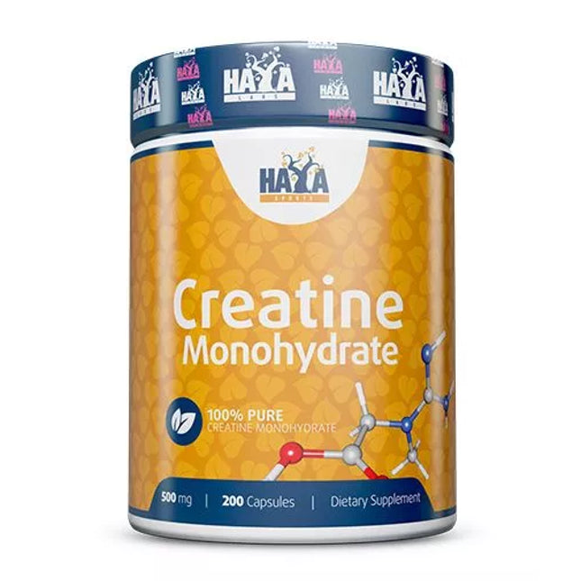 Haya Labs Sports Creatine Monohydrate 200 kaps. (kreatino monohidratas)