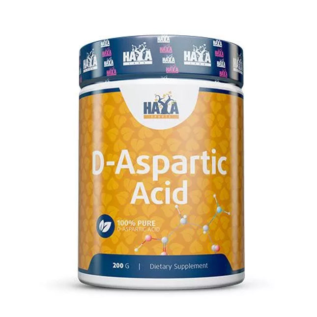 Haya Labs Sports D-Aspartic Acid (DAA) 200 g. (D-asparagino rūgštis)